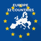 Europe 32 Countries Data Only Plan